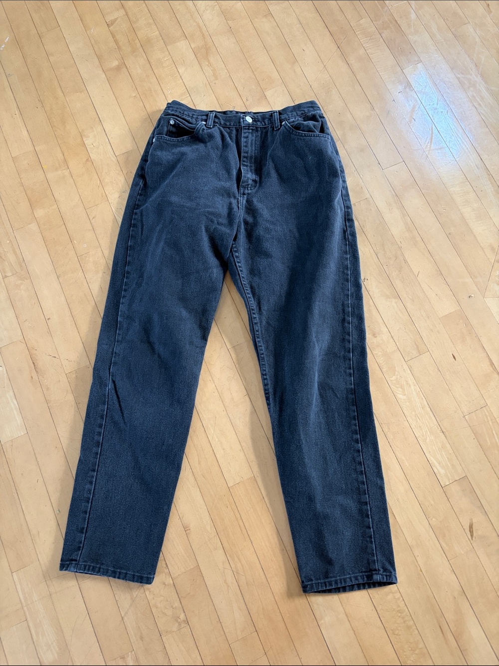 Riders by Lee Women's Black Straight-Leg Jeans